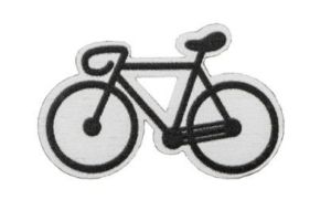 Drewniana broszka Road bike Brooch