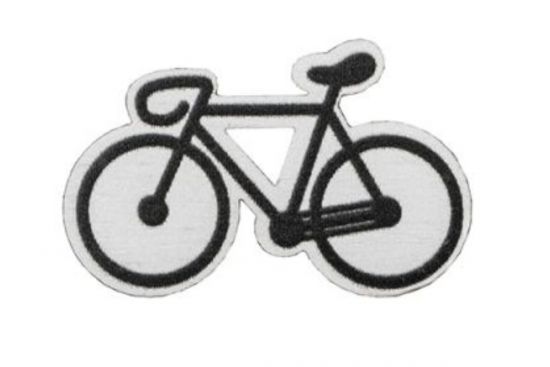 Drewniana broszka Road bike Brooch