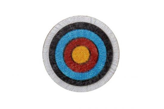 Drewniana broszka Target Brooch