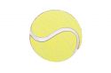 Drewniana broszka Tennis ball Brooch