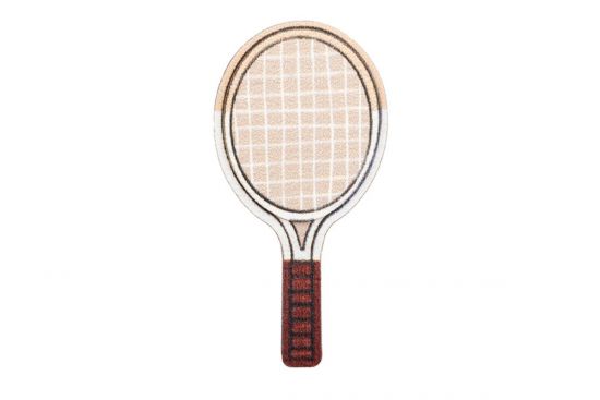 Drewniana broszka Tennis bat Brooch