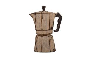 Dreweniana broszka Coffee Pot Brooch