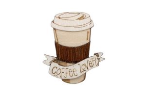 Dreweniana broszka Coffee Lover Brooch