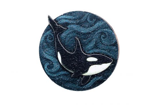 Drewniany magnes – Orka