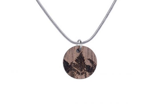 Drewniany wisiorek Bracken Pendant
