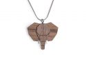 Drewniany wisiorek Elephant Pendant