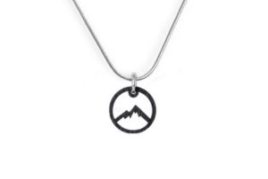 Drewniany wisiorek Mountains Pendant