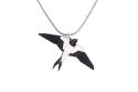 Drewniany wisiorek Swallow Pendant