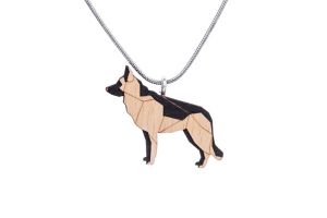 Drewniany wisorek Walking Shepherd Pendant