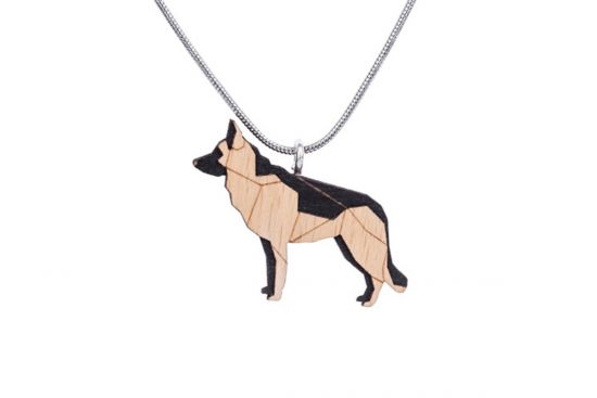 Drewniany wisorek Walking Shepherd Pendant