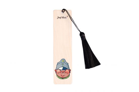 Drewniana zakładka do książki Dobry wojak Szwejk – Josef Lada © Drewniana zakładka do książki Dobry wojak Szwejk – Josef Lada ©