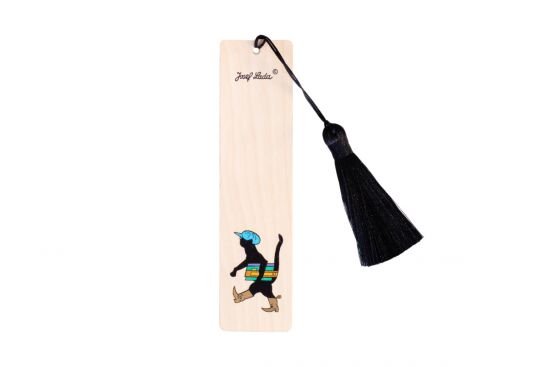 Drewniana zakładka do książki Kot Mikeš – Josef Lada © Drewniana zakładka do książki Kot Mikeš – Josef Lada ©