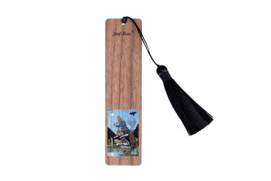 Drewniana zakładka do książki Wodnik – Josef Lada © Drewniana zakładka do książki Wodnik – Josef Lada ©