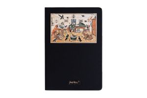 Notatnik A5 – Zwierzątka zimujące w leśniczówce – Josef Lada ©