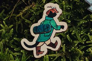 Drewniana broszka – Mikeš w podróży – Josef Lada ©