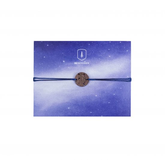 Bransoletka sznurkowa Libra Wooden Bracelet