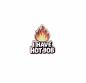 Drewniana broszka Hot Job Brooch