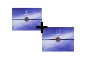 1+1 Bransoletka sznurkowa Konstelacja