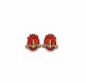 Drewniane kolczyki EKG Earrings