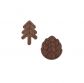 Drewniana broszka 2 in 1 Brooch Cone + Tree
