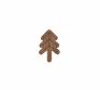 Drewniana broszka 2 in 1 Brooch Cone + Tree