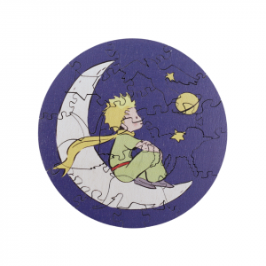 MINI - Drewniane Puzzle The Little Prince Moon